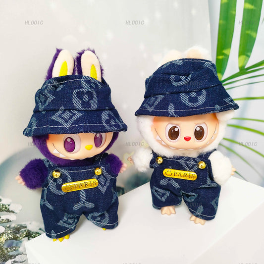 Labubu Latzhosen-Set