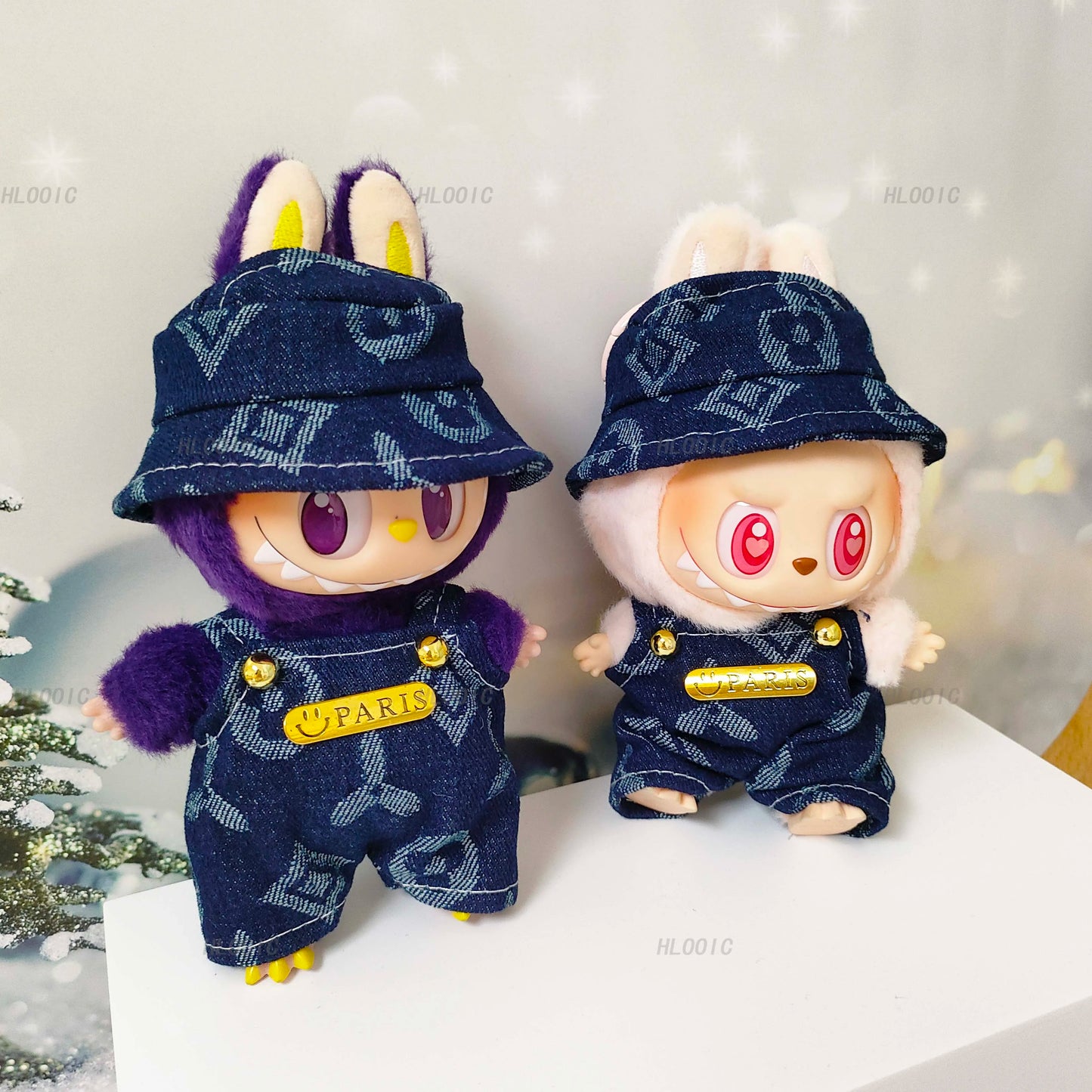 Labubu Latzhosen-Set