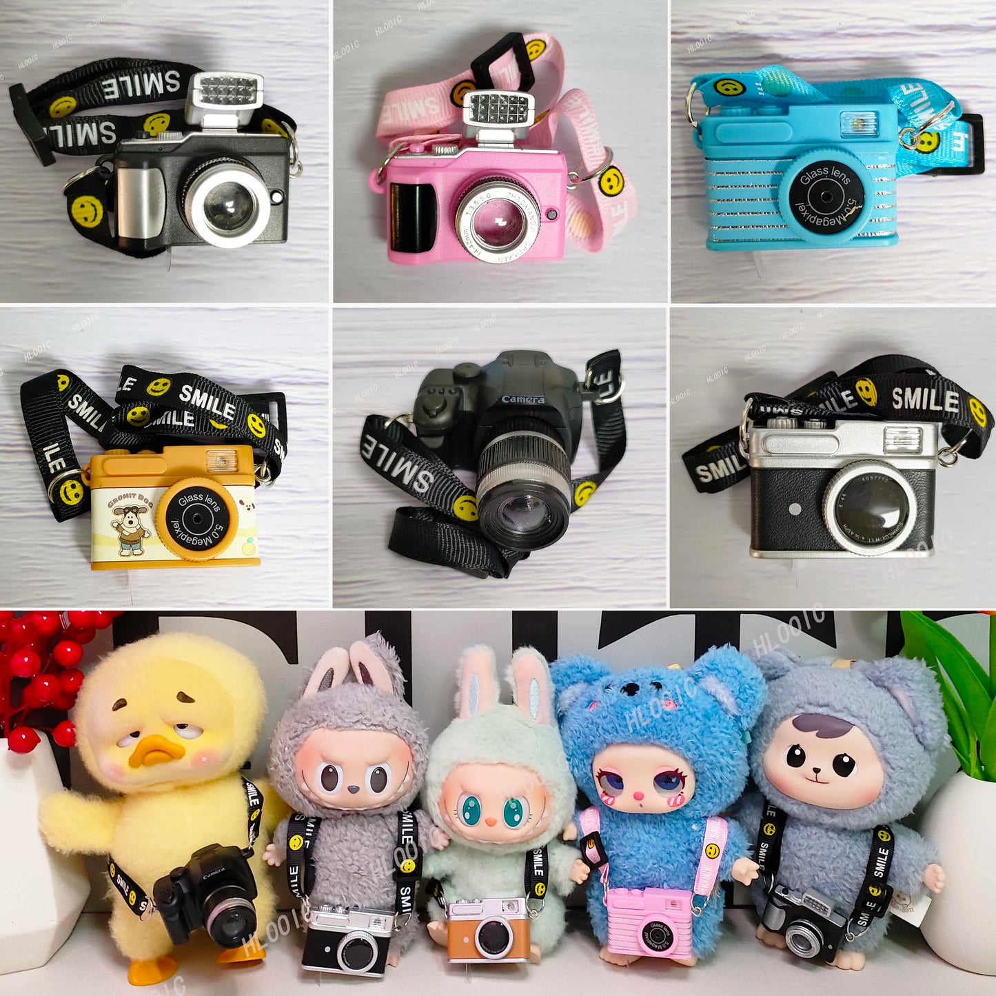 Puppenkamera mit Blitz Labubu