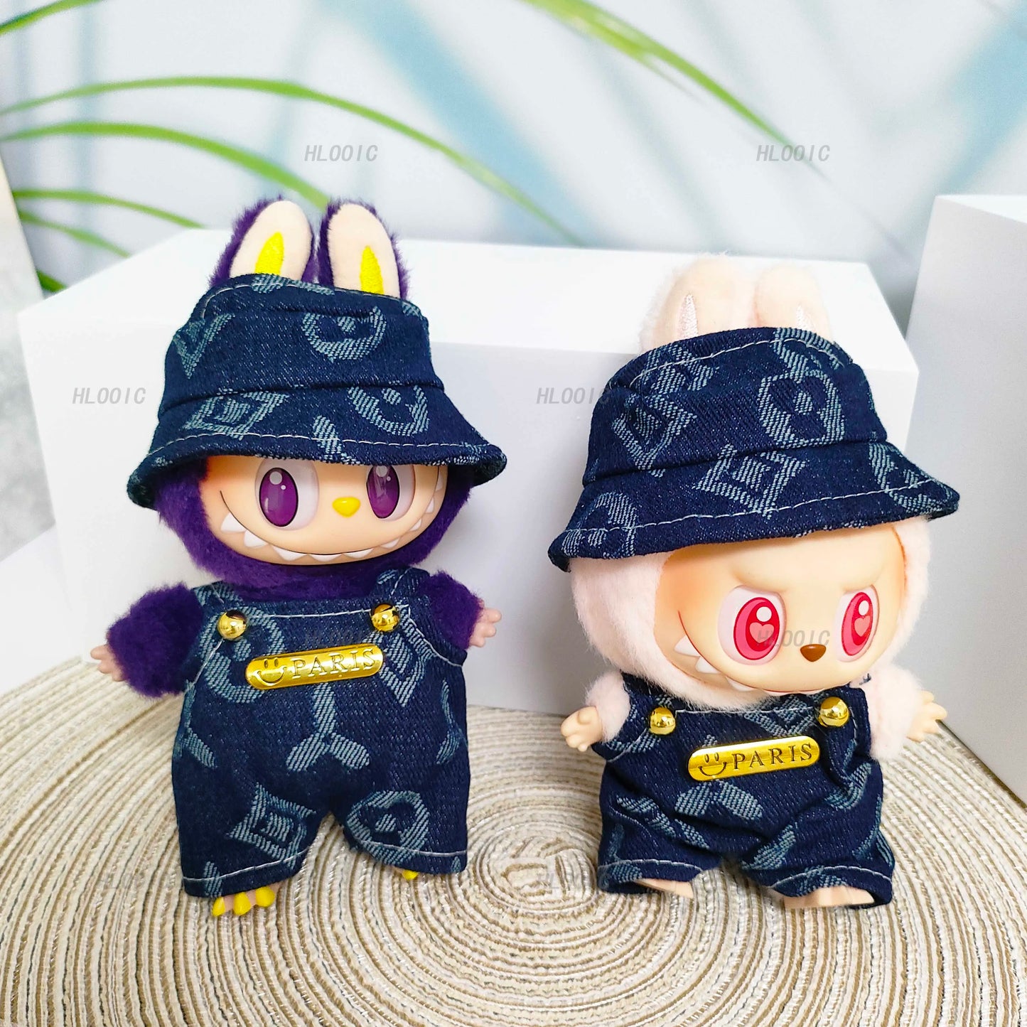 Labubu Latzhosen-Set